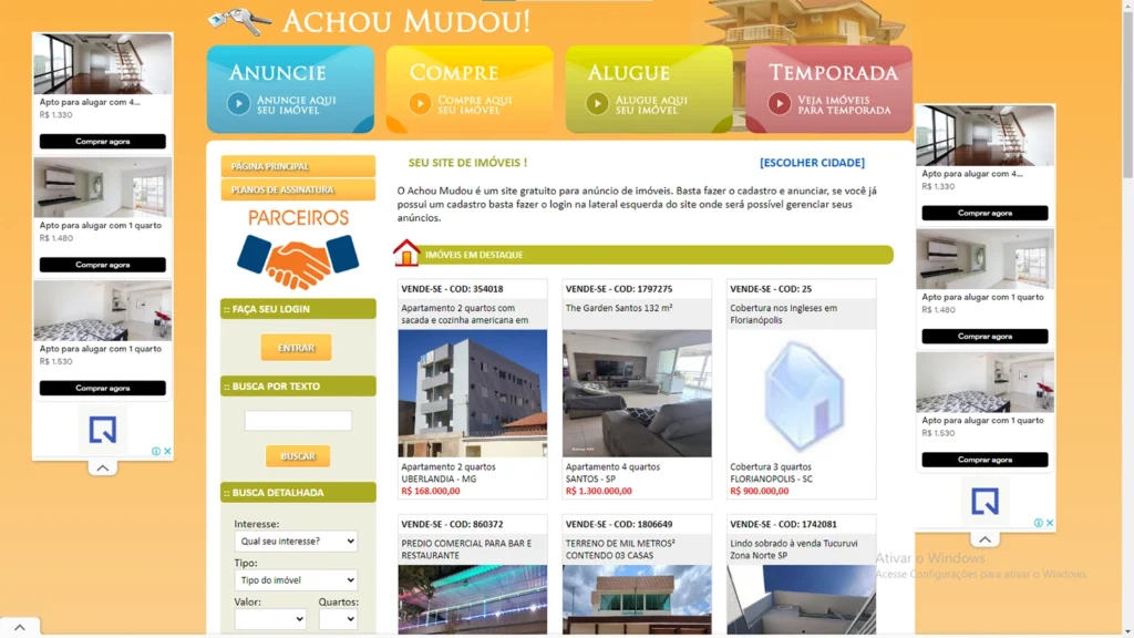 6 sites gratuitos para anunciar imóveis