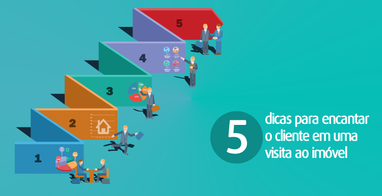 5 dicas para encantar o cliente em uma visita ao imóvel 5 dicas para encantar o cliente em uma visita ao imóvel